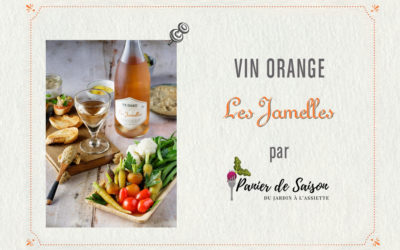 Et un vin orange dans le panier (de saison) !