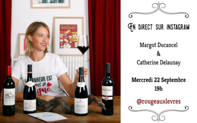 Flashtasting avec Margot Ducancel de @RougeAuxLevres