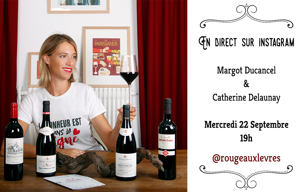 Flashtasting avec Margot Ducancel de @RougeAuxLevres