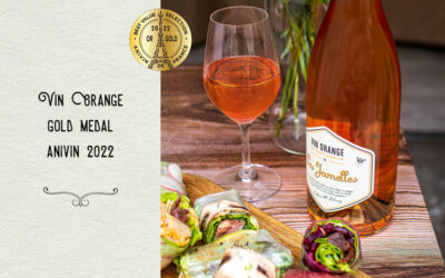 Gold medal for our orange wine!